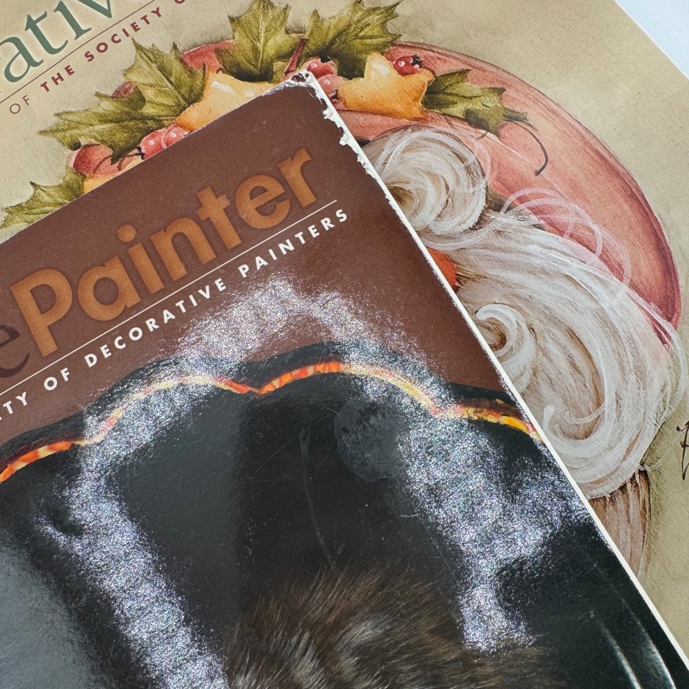 The Decorative Painter Magazine 2008 Complete Year Set 4 Issues Society Painters - Picture 6 of 6